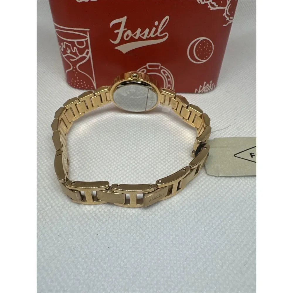 Fossil Karli BQ3517 Women's Rose Gold Stainless Steel Analog Quartz Watch YAY36